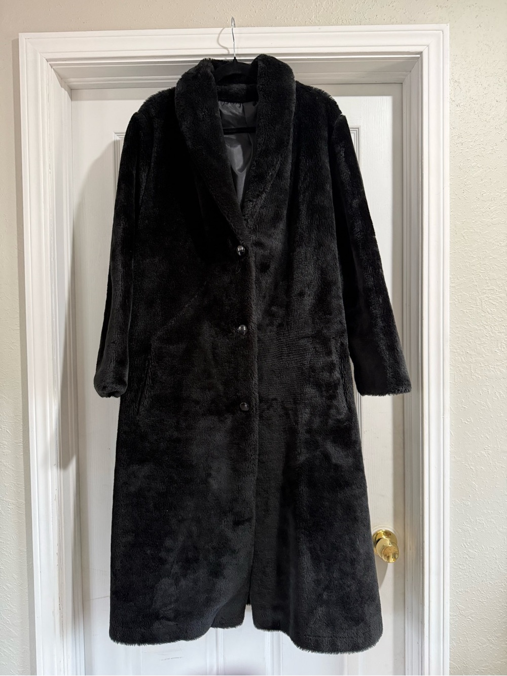 Black Teddy Coat